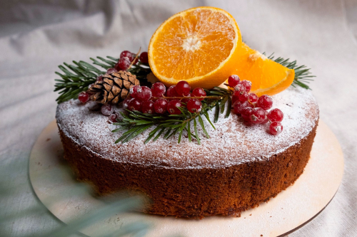 Різдвяний апельсиновий пиріг, який прикрасить ваш святковий стіл