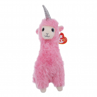 Іграшка м`яка TY Beanie Babies Лама рожева 15см 36282