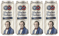Набір пива Hacker Pschorr світле нефільтроване 4*0,5л 5,5%