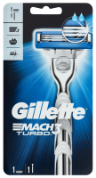 Бритва Gillette Mach3 Turbo зі змінною касетою