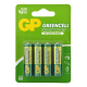 Батарейка GP GREENCELL 1.5V сольова, 15G-2UE4, R6, АА блістер