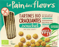 Хлібці le Pain des fleurs б/глют.з гречки б/сол-цукр 150г
