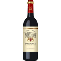 Вино Chateau Thibault Bordeaux червоне сухе 13% 0.75л