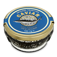 Ікра чорна Caviar осетрова зерниста скло 100г х6