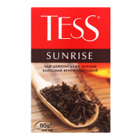 Чай Tess Sunrise чорний байховий 80г