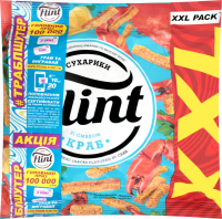 Сухарики Flint XXL зі смаком краб 150г