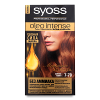 Фарба стійка для волосся Syoss Oleo Intense Без аміаку №7-70 Золоте Манго