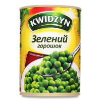 Горошок Kwidzyn зелений 400г