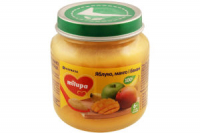 Пюре Milupa дитяче Яблуко, манго, банан 125г 