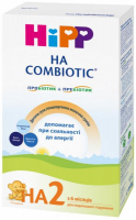 Суміш Hipp HA Combiotic 2 молочна суха гіпоалергенна 350г