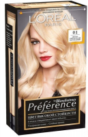 Фарба стійка для волосся L'Oreal Paris Blondissimes Preference №01 Світло-світло-Русявий Натуральний