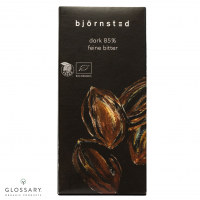 Шоколад органічний Bjornsted темний 85% 100г