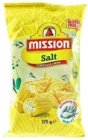Чіпси Mission кукурудзяні з сіллю 175г
