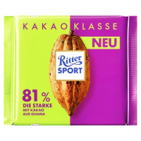 Шоколад Ritter Sport темний шоколад 81% 100г 