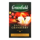Чай Greenfield Vanilla Cranberry чорний 100г