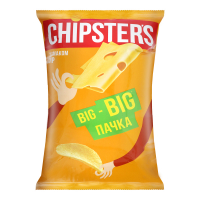 Чіпси Chipster`s картопляні зі смаком сир 180г