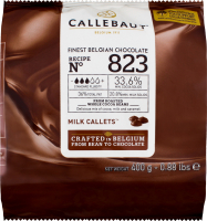 Шоколад Callebaut молочний 33,6% 400г х7