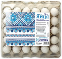 Яйця курячі Україна столові 30шт С1 