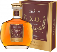 Бренді Shabo X.O 12 виноградний 12 років витримки 0,5л 40%