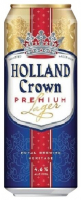 Пиво Holland Crown Premium Lager ж/б 0,5л х24