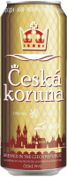 Пиво Ceska Koruna Lager світле фільтроване 4.7% з/б 0,5л