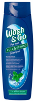 Шампунь Wash&Go для всіх типів волосся з ментолом 400мл