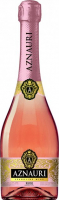 Вино ігристе Aznauri Semi-Sweet напівсолодке рожеве 10-13% 0,75л 