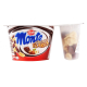 Десерт Zott Monte з молочним шоколадом з горіхами та пластівцями 125г