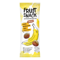 Снеки Fruit Snack банан-волоський горіх 40г х60