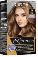 Фарба Recital Preference для волосся 7.1