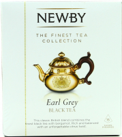 Чай Newby Earl Grey чорний байховий ароматиз. 15пак 37,5г х4