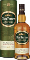 Віскі Glen Turner Cask Collection Rum Cask Finish 40% 0.7л тубус