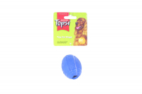 Іграшка Topsi для собак Мяч регбі для закусок гума арт.1307