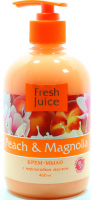 Крем-мило рідке Fresh Juice Peach & Magnolia, 460 мл
