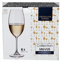 Фужери Bohemia Milvus для вина 400мл 6шт Арт.995391