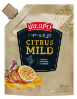 Гірчиця Щедро Citrus mild д/п 120г