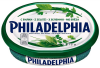 Крем-сир Philadelphia Kraft з зеленню 175г