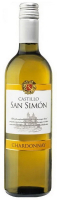 Вино Castillo San Simon Chardonnay біле сухе 0,75л