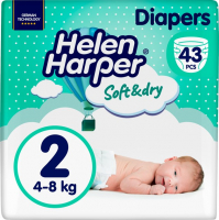 Підгузки Helen Harper Soft&Dry Mini(2) 4-8кг 43шт