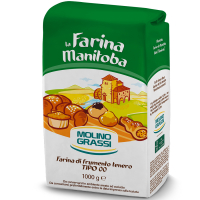 Борошно La Farina Manitoba з мяких сортів пшениці 1кг
