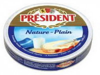 Сир плавлений President Nature-Plain 50% 140г