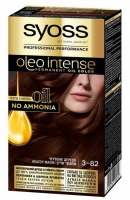 Фарба для волосся без аміаку Syoss Oleo Intense №3-82 Червоне Дерево