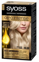 Фарба для волосся без аміаку Syoss Oleo Intense №10-50 Димчастий Блонд