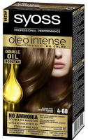 Фарба стійка для волосся Syoss Oleo Intense Без аміаку №4-60 Золотистий Каштановий