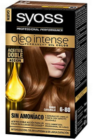 Фарба стійка для волосся Syoss Oleo Intense Без аміаку №6-80 Золотистий Русявий
