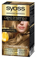 Фарба для волосся без аміаку Syoss Oleo Intense №7-10 Натуральний Світло-Русявий