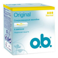 Тампони гігієнічні O.b. Original Normal, 8 шт.