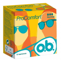 Тампони гігієнічні O.b. ProComfort Normal, 8 шт.