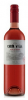 Вино Carta Vieja Merlot Rose 2019 рожеве напівсухе 13% 0,75л