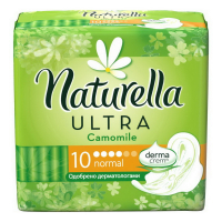 Гігієнічні прокладки Naturella Camomile Ultra Normal, 10 шт.